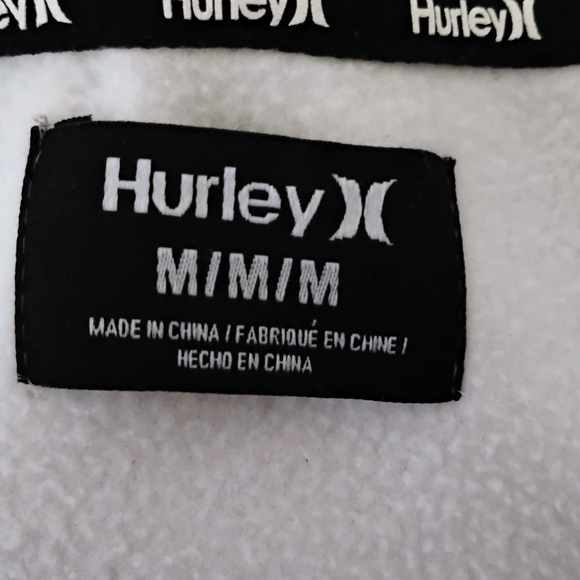 Hurley Light Gray Hoodie - Picture 2 of 5